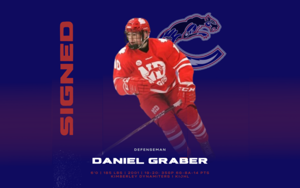 Veteran Daniel Graber Added to Roster Prior to KIJHL Playoffs